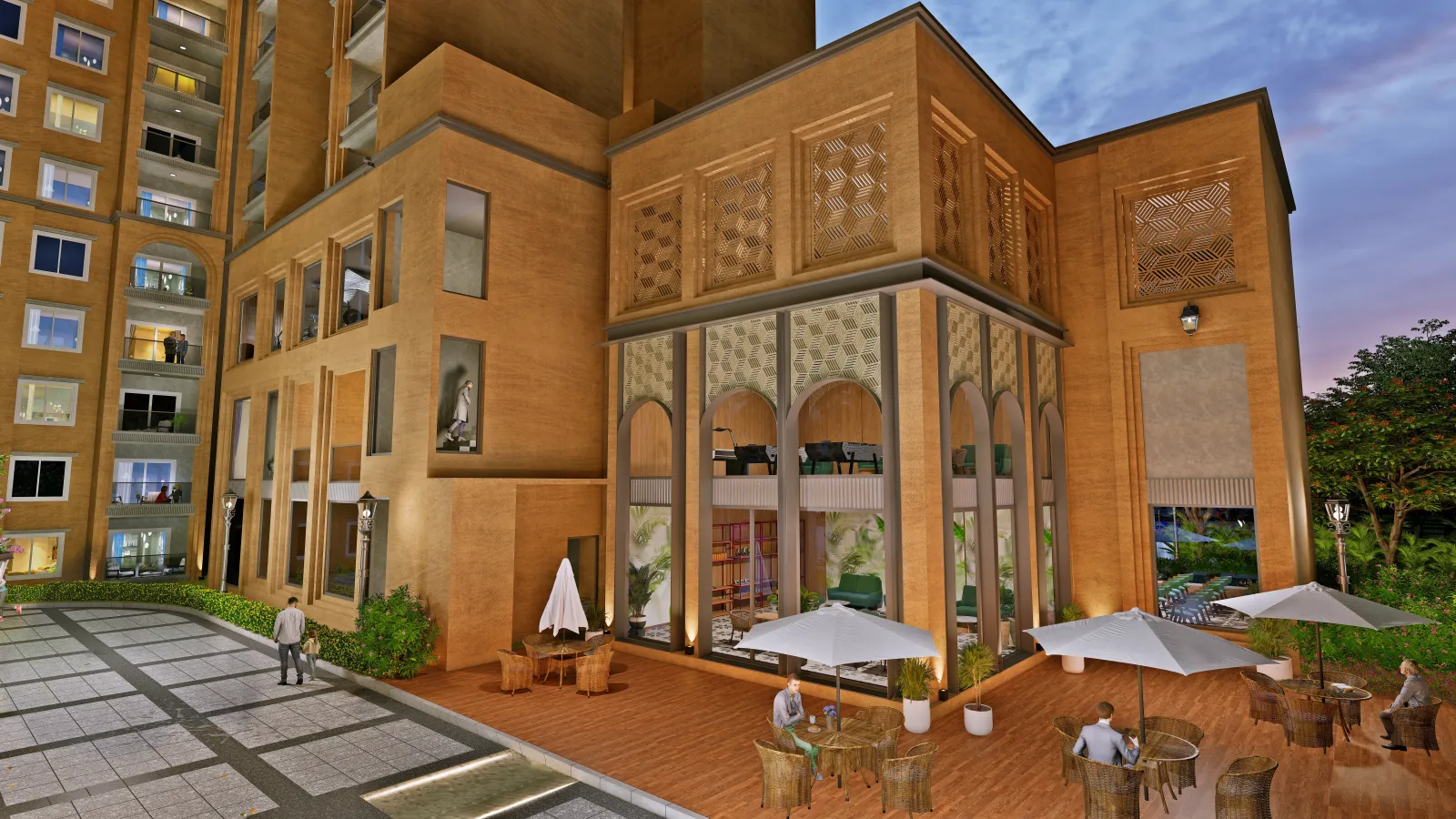 Clubhouse Evening - Sumadhura Epitome