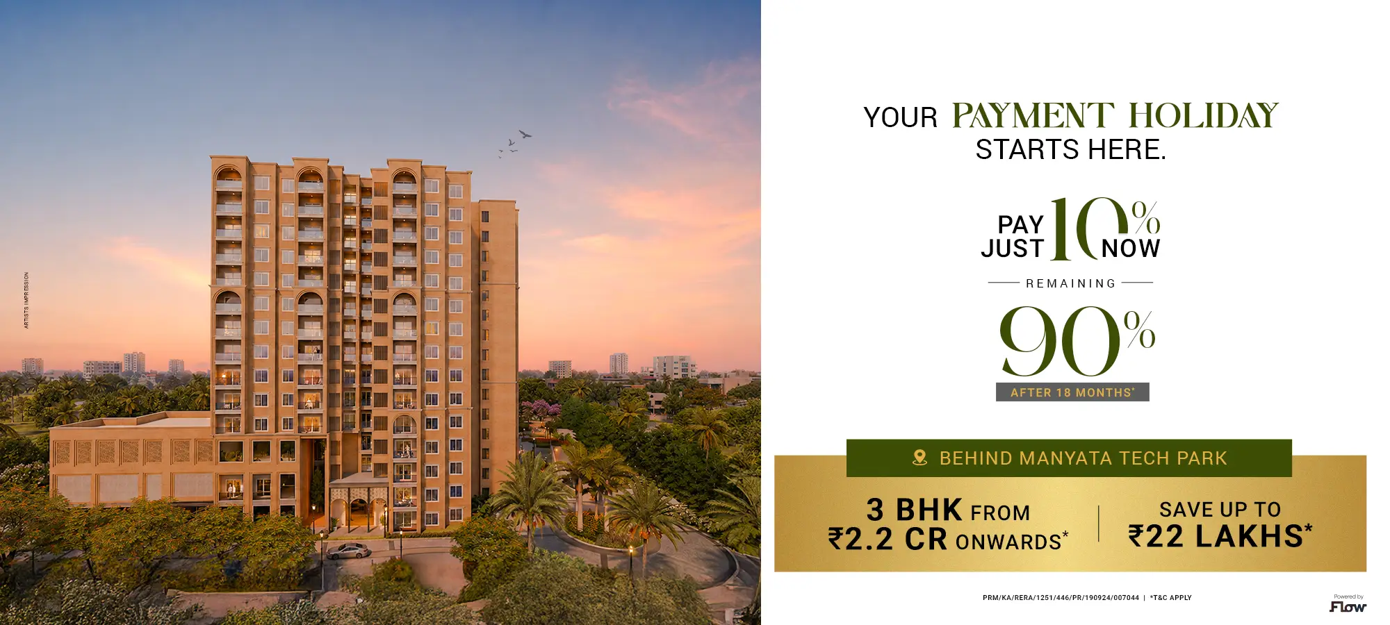 Sumadhura Epitome - Payment Holiday Offer